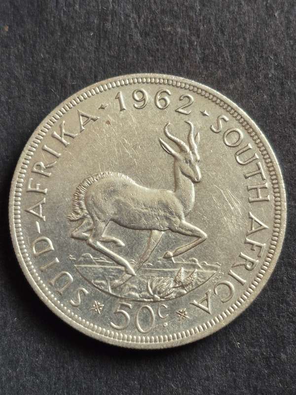 Republic 50 Cents 1962 (scarce date)