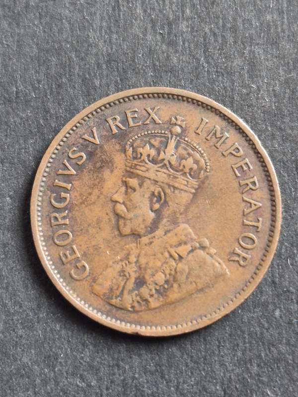 Union 1/2 Penny 1936