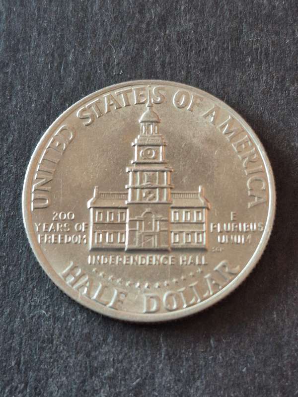 USA Kennedy Half Dollar 1976