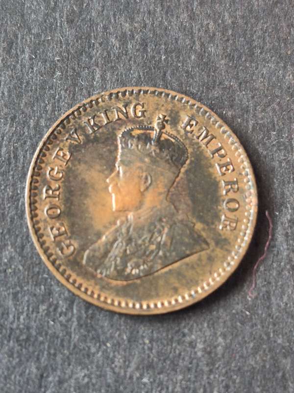 India 1/12 Anna 1933 EF+/UNC