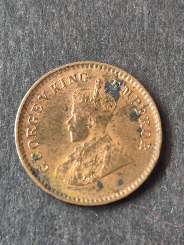 India 1/12 Anna 1932 UNC