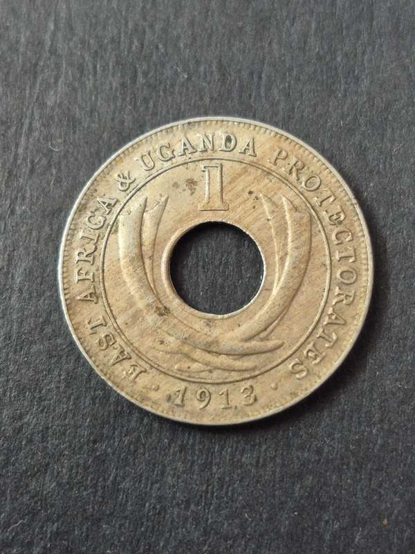 East Africa and Uganda Protectorates One Cent 1913