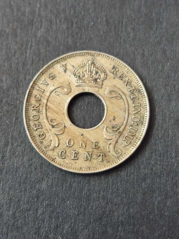 East Africa and Uganda Protectorates One Cent 1913