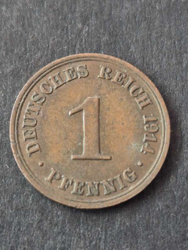 Deutsches Reich One Pfennig 1911