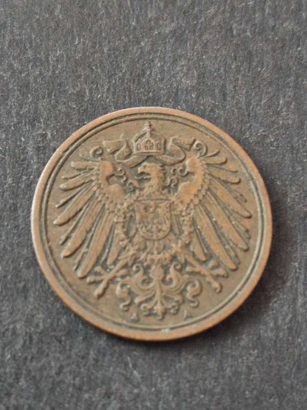 Deutsches Reich One Pfennig 1911