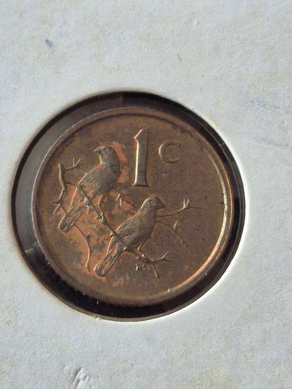 Republic One Cent 1965 English (excellent condition)