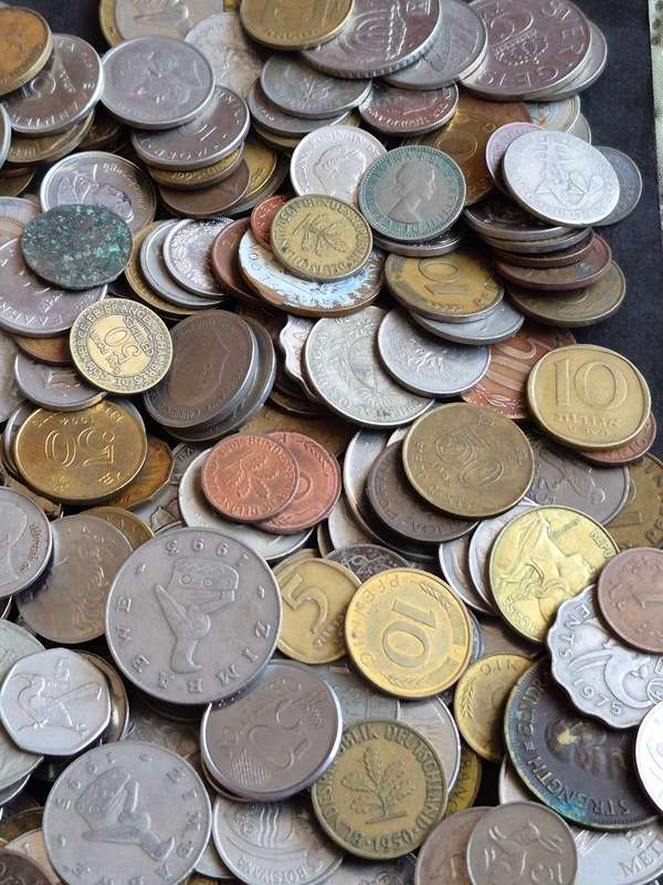 Mixed Lot of World Coins 2kg