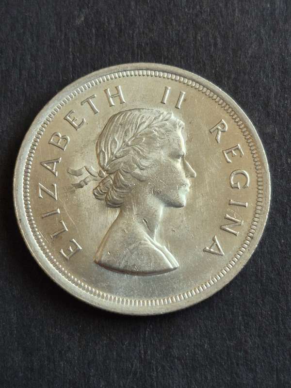 Union 5 Shillings 1953 EF+/UNC