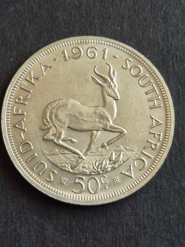 Republic 50 Cents 1961 (nice condition)
