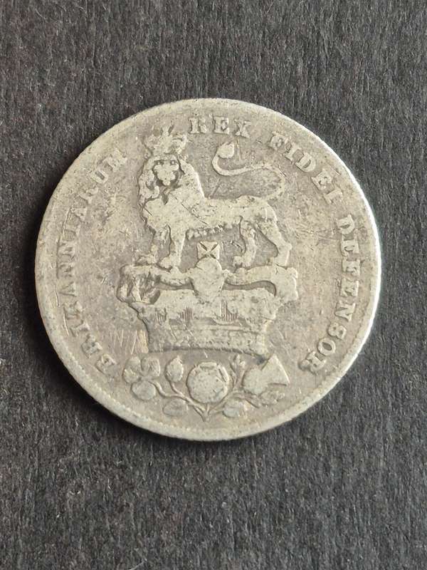 George IV One Shilling 1826 Silver