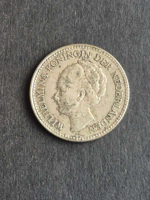 Nederlands 1/2 Gulden 1928 Silver