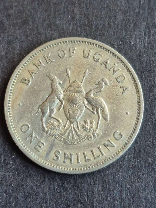 Bank of Uganda One Shilling 1968