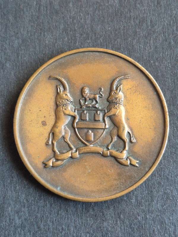Johannesburg Centenary Bronze Medallion