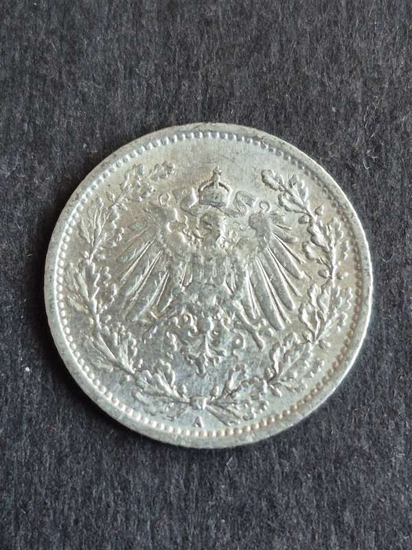 Deutsches Reich 1/2 Mark 1905