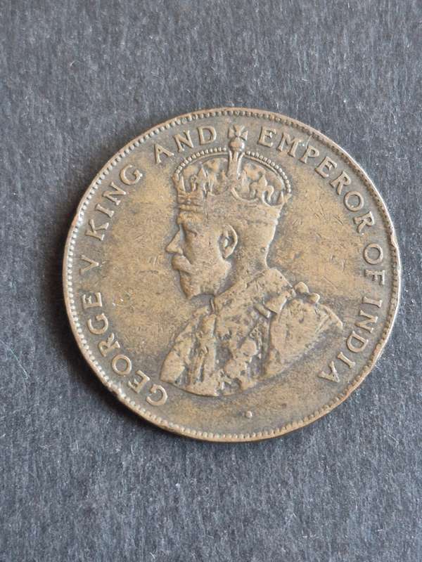 Mauritius 5 Cents 1924