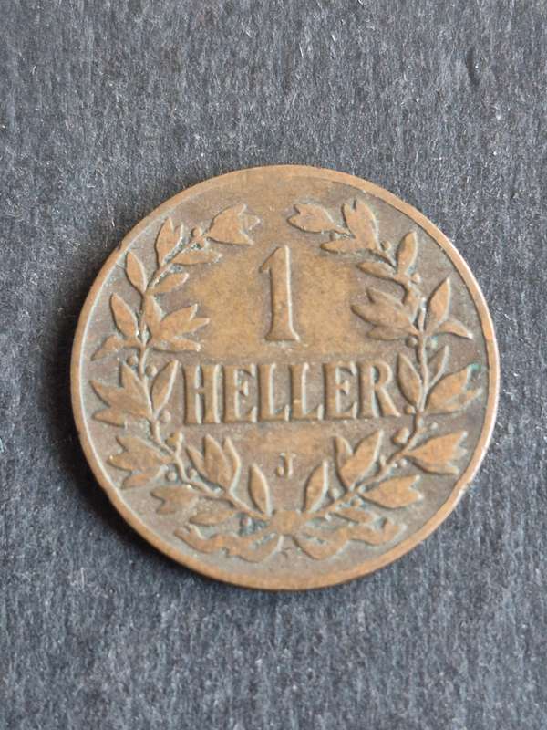 Deutsche Ostafrika One Heller 1908J