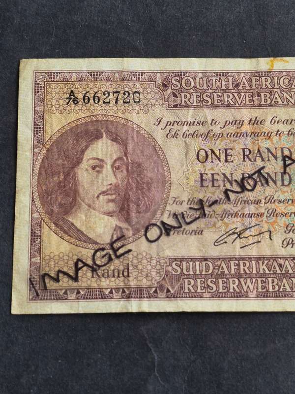 G Rissik One Rand 1st issue 1962