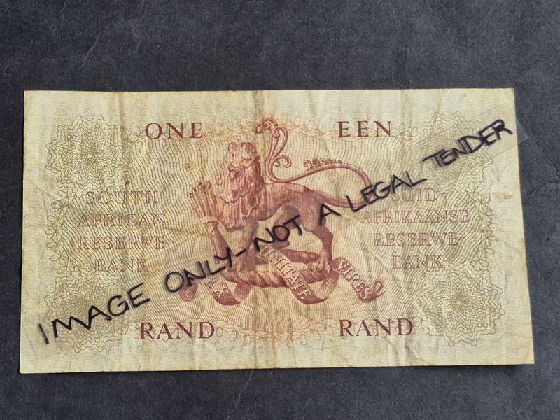 G Rissik One Rand 1st issue 1962