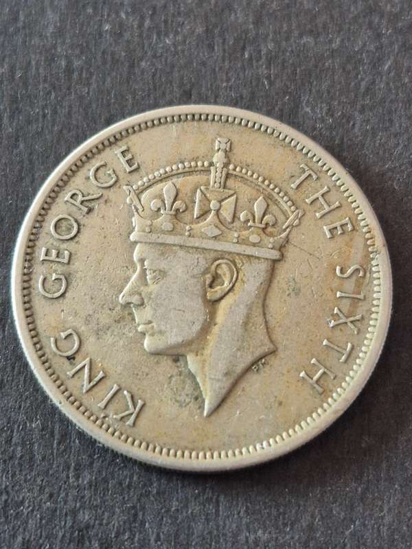 Southern Rhodesia 1/2 Crown 1951