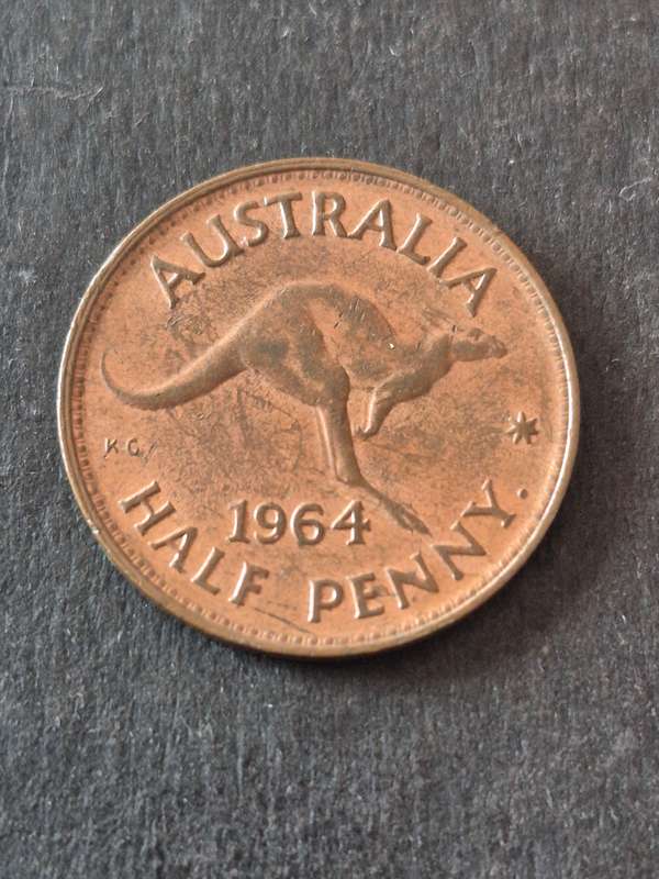 Australia 1/2 Penny 1964