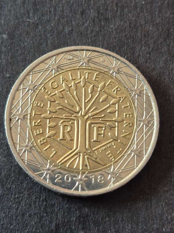 France 2 Euros 2018 (excellent condition)