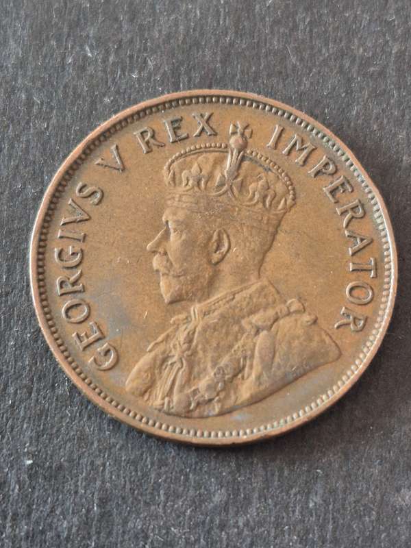 Union One Penny 1935