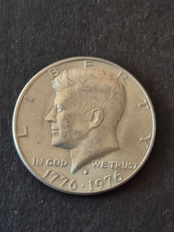 USA Kennedy Half Dollar 1976D