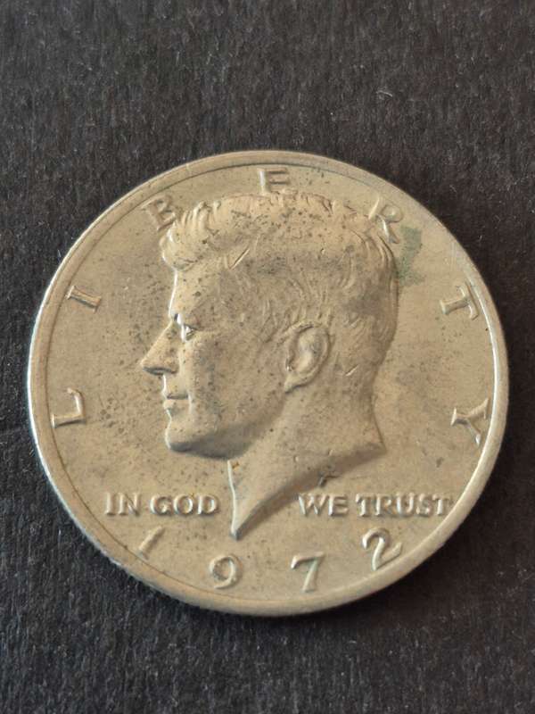 USA Kennedy Half Dollar 1972