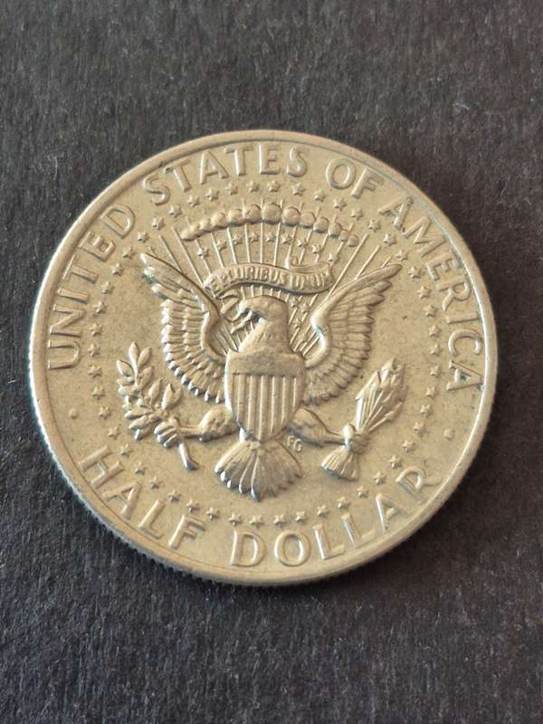USA Kennedy Half Dollar 1972