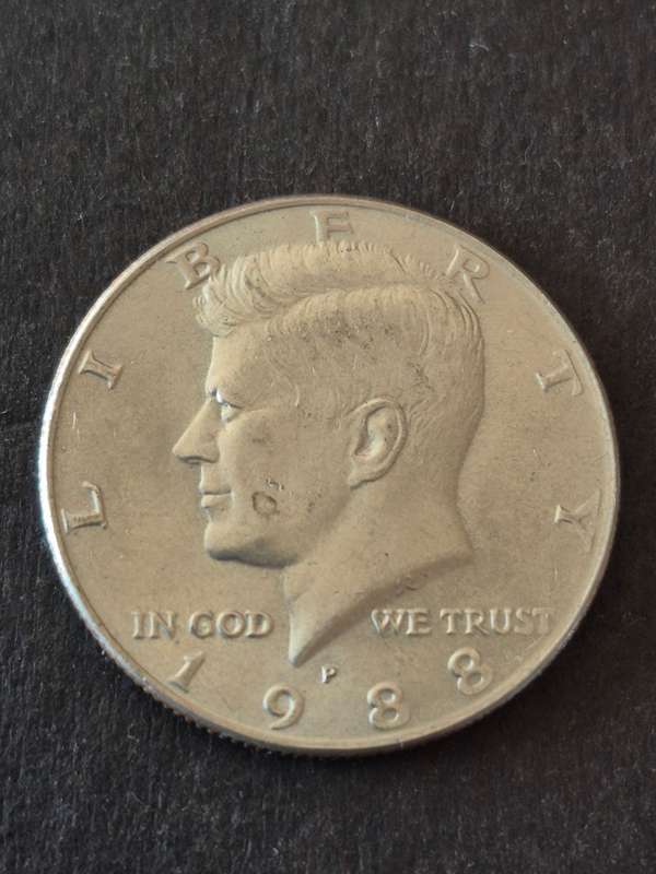 USA Kennedy Half Dollar 1988P