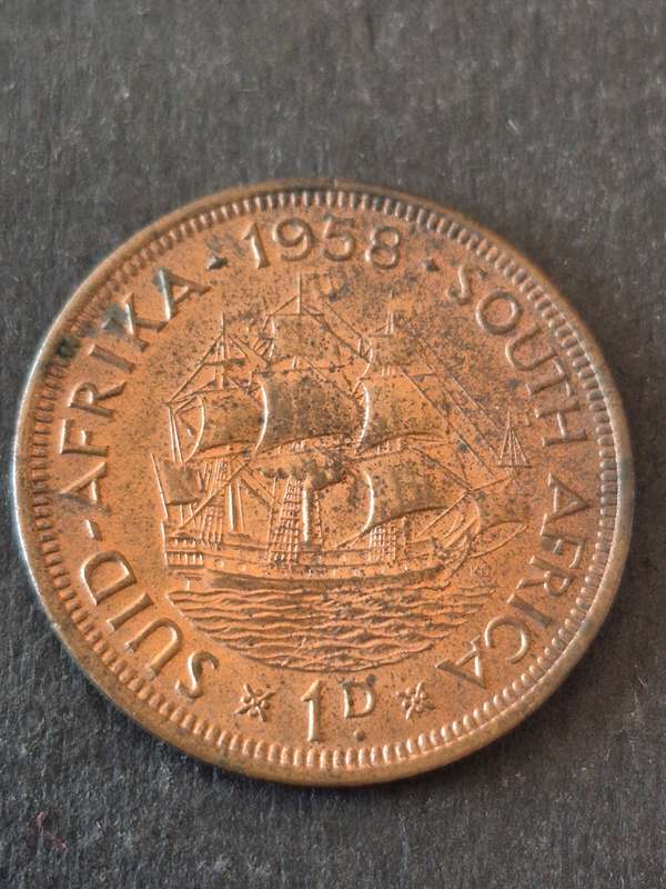 Union Penny 1958 (nice condition)