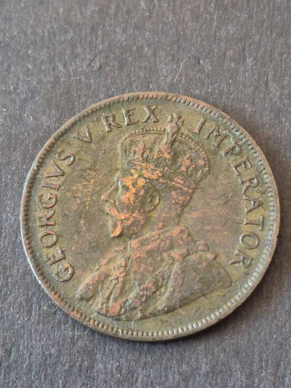 Union One Penny 1934 (Filler coin)
