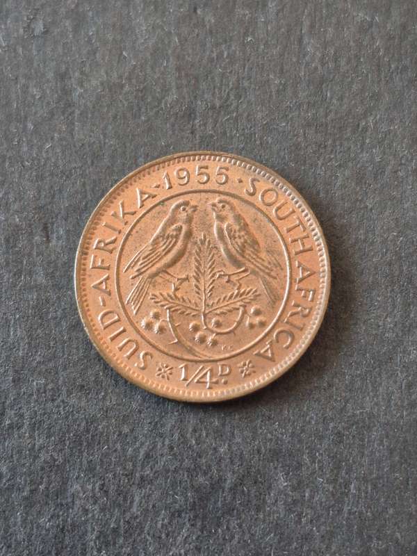Union Farthing 1955 (nice condition)