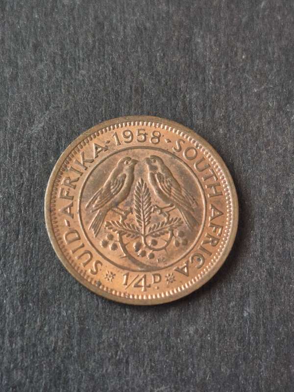 Union Farthing 1958 (nice condition)