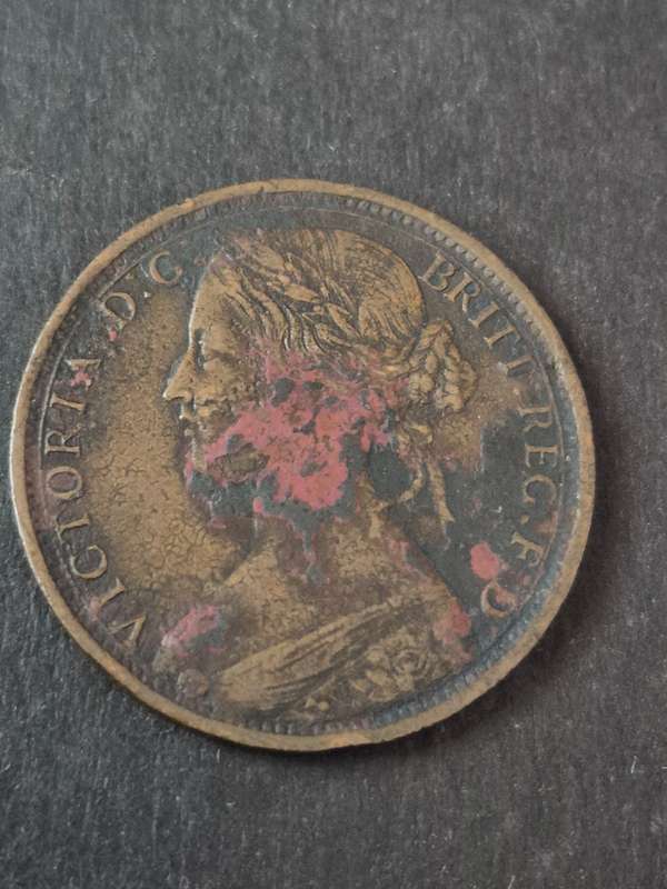 UK Penny 1862