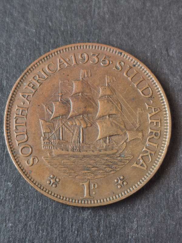 Union Penny 1935 EF/EF+