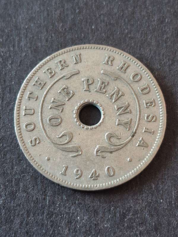 Southern Rhodesia One Penny 1940