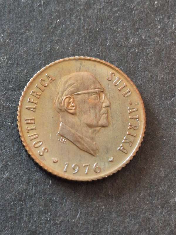Republic 1/2 Cent 1976 UNC