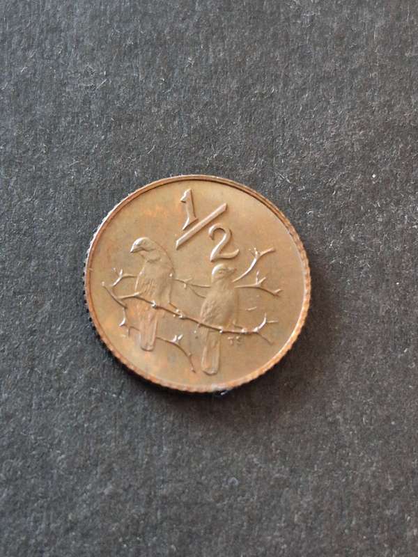 Republic 1/2 Cent 1976 UNC