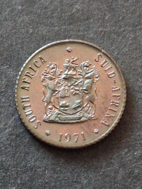 Republic 1/2 Cent 1971 UNC