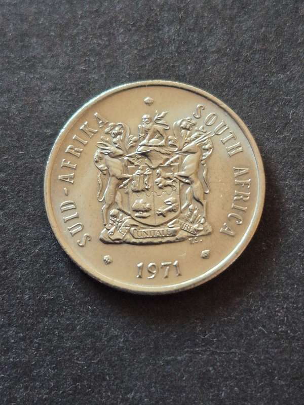 Republic 20 Cents 1971 (scarce date)