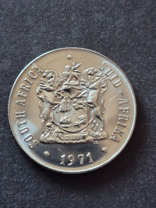 Republic 50 Cents 1971 UNC