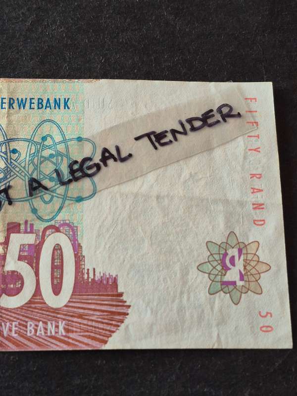 CL Stals Fifty Rand 2nd issue 1992