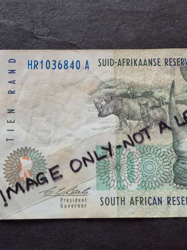 CL Stals Ten Rand 2nd issue 1993