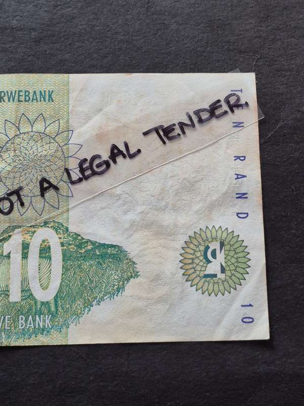 CL Stals Ten Rand 2nd issue 1993