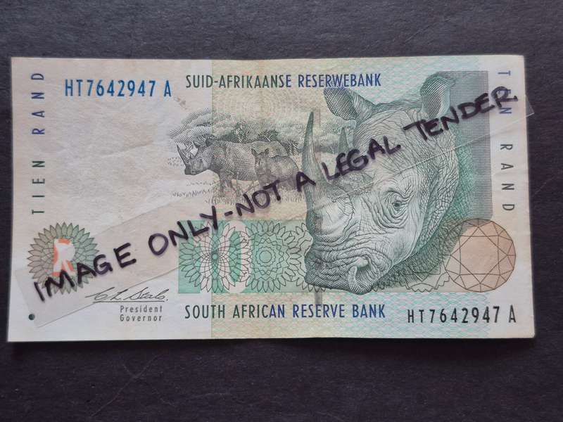 CL Stals Ten Rand 2nd issue 1992