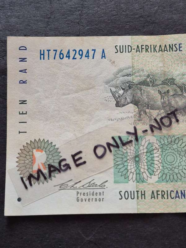 CL Stals Ten Rand 2nd issue 1992