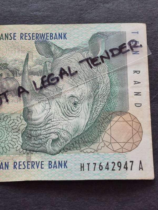 CL Stals Ten Rand 2nd issue 1992