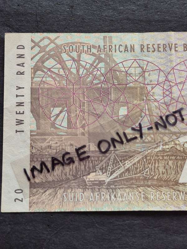TT Mboweni Twenty Rand 1st issue 1999