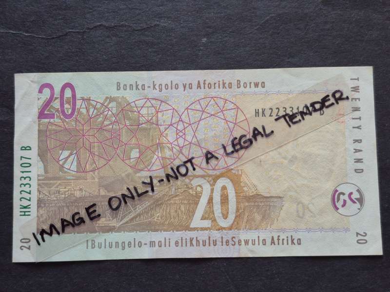 TT Mboweni Twenty Rand 2nd issue 2004 (nice condition)